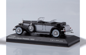 CHRYSLER Imperial Le Baron Phaeton (1933), silver / black