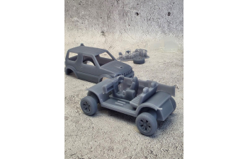 Сборная модель Suzuki Jimny III Рестайлинг 2