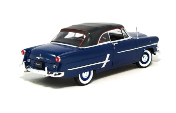 FORD Crestline Sunliner cabriolet soft-top closed (1953), blue