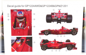 FERRARI F300 Winner GP Italy Monza, Schumacher (1998)