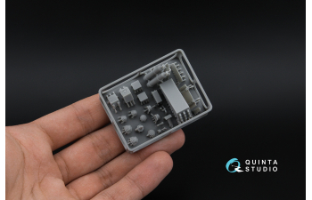 3D Декаль интерьера кабины БМ-30 Смерч (Trumpeter) (с 3D-печатными деталями)