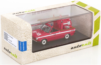 DAF 46 Brandweer Fire Engine Pick-up The Netherlands (1974), Red