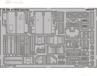 F-105G interior S.A. HOBBY BOSS