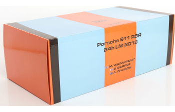 PORSCHE 911 (991) RSR Winner LMGTE 24h Le Mans, Wainwright/Barker/Davison (2018)