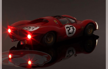 FERRARI 330 P3 Spyder №27 (Dirty & Lights Version) 24h Le Mans, Ginther/Rodriguez (1966)