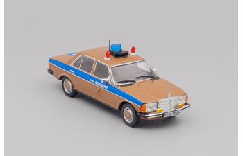 MERCEDES-BENZ W123 ГАИ города Москва СССР, Полицейские Машины Мира 59, коричневый