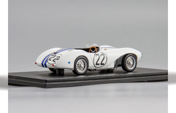 ASTON MARTIN DB3 S #22 Le Mans C.Shelby - P.Frere (1954), white
