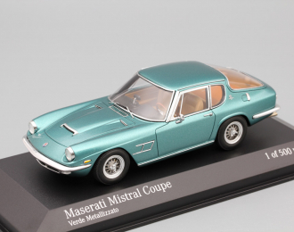 MASERATI Mistral Coupe (1966), green metallic