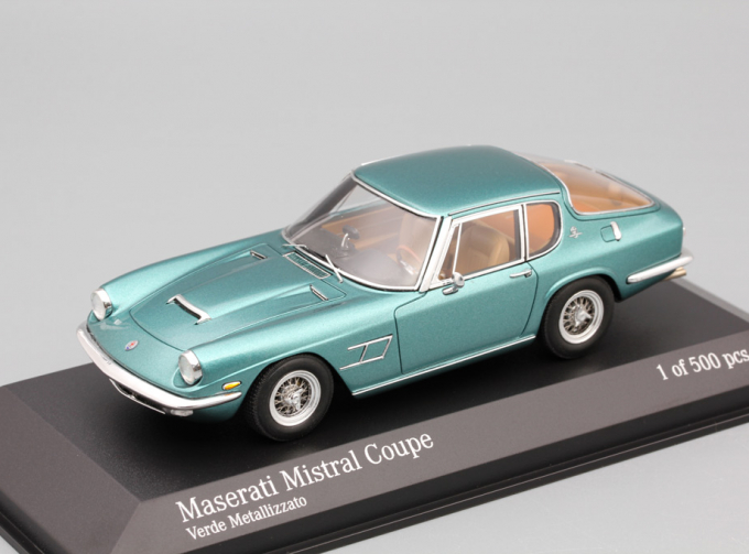 MASERATI Mistral Coupe (1966), green metallic