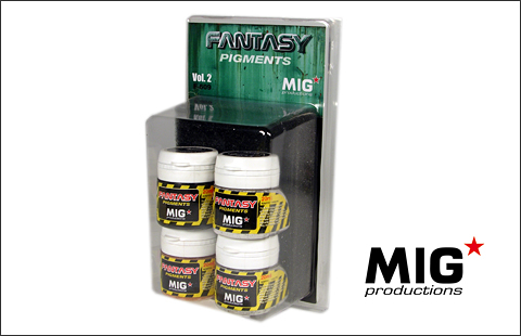 Набор пигментов фэнтэзи №2 (F604 +F605+F606+F607)