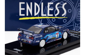 NISSAN Skyline Gt-r (r34) Endless Advan N 3 Winner Super Taikyu Series (2002), Blue