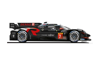 TOYOTA Gazoo Racing WEC GR010 Hybrid #, ,black/white/red