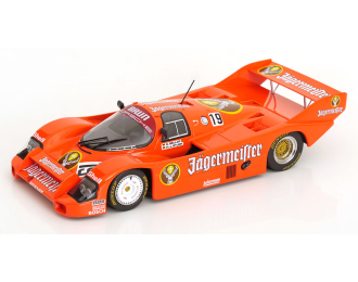 PORSCHE 956K "Jägermeister" #19 Winner 1000km Imola Hans-Joachim Stuck / Stefan Bellof (1984), orange