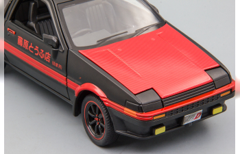 TOYOTA Trueno Sprinter (AE86), красный/чёрный