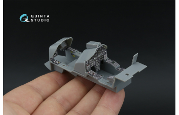 3D Декаль интерьера кабины AH-1W (Trumpeter) (Малая версия)