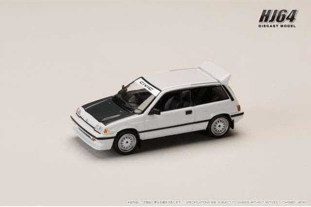 HONDA Civic (AT) Late Version/JDM Street Racer, white
