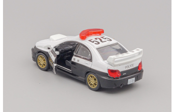 SUBARU Impreza WRX STI Japanese Police, white / black