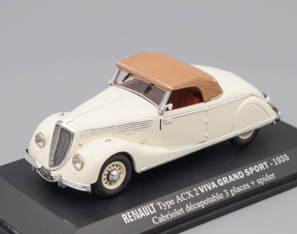 RENAULT Type ACX 2 Viva Grand Sport (1935), beige / brown