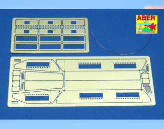 Фототравление для Armoured personnel carrier Sd.Kfz. 25 Ausf. D - vol. 3 - additional set - stowage bins