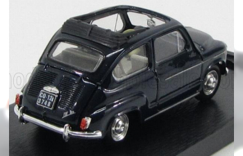 FIAT 600d Trasformabile Aperta (1960), Blue Scuro 456