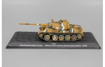 Т-54 Czechoslovakian Army Vitava River Sector (Czechoslovakia) 1978