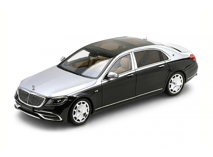 MERCEDES-MAYBACH-S-CLASS 2019 - OBSIDIAN BLACK/IRIDIUM SILVER