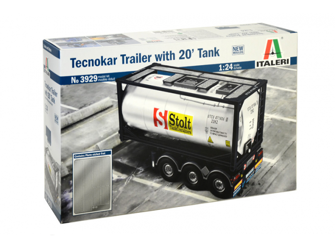 Сборная модель Прицеп TecnoKar 20 Tank Trailer