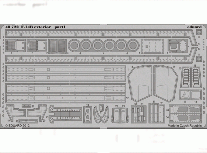 Фототравление F-14B exterior