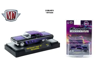 CHEVROLET Impala SS 409 Convertible (1964), purple / black