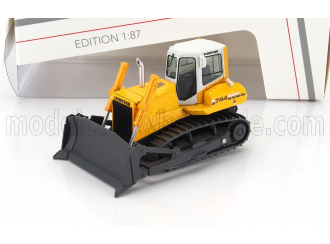 LIEBHERR Pr744 Tractor Bulldozer (2010), Yellow White