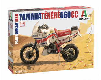 Сборная модель YAMAHA Ténéré 660cc Paris Dakar 1986
