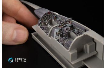 3D Декаль интерьера кабины RF-4C Phantom II (late с DMAS) (Hasegawa) (с 3D-печатными деталями)