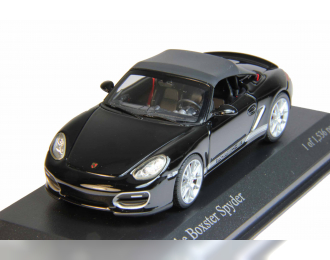 PORSCHE Boxter Spyder Cabriolet (2010), black