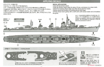 Сборная модель IJN Destroyer Shimakaze