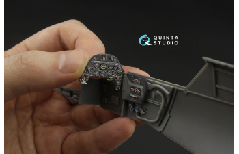 3D Декаль интерьера кабины Bf 109G-5/Bf 109G-6 (Airfix)