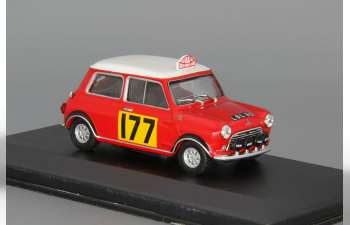 MINI Cooper "S" BMC R.Aaltonen - H.liddon Rallye de Monte Carlo (1967), red