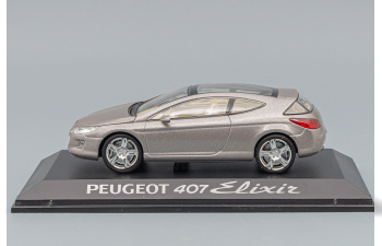 PEUGEOT 407 Elixir, Concept Cars La Collection, silver