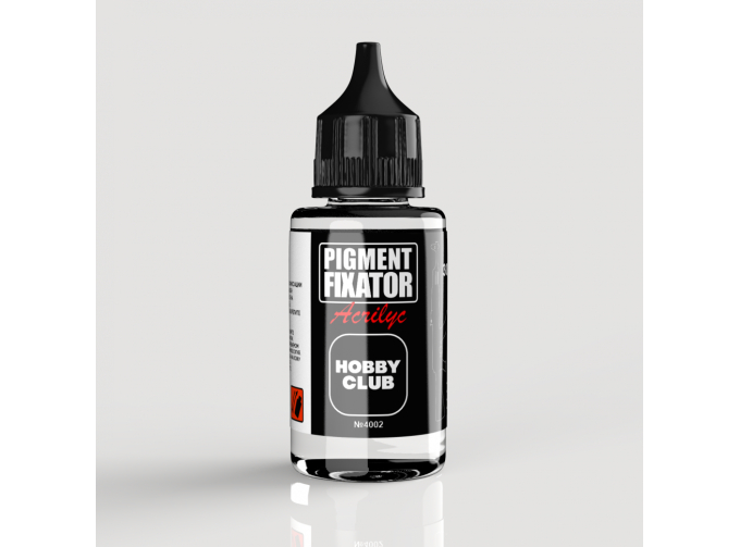 Акриловый фиксатор пигмента (флакон с кистью), 30мл