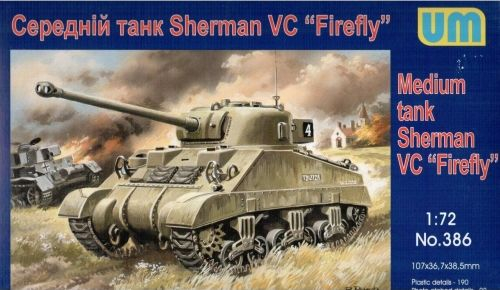 Сборная модель Британский средний танк Sherman Firefly Vc