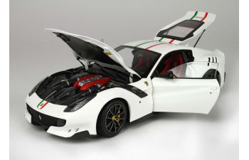 FERRARI F12 TDF - 2015 - WHITE / TRICOLORE