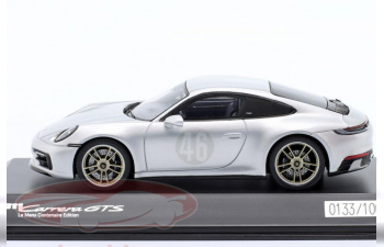 PORSCHE 911 (992) Carrera GTS №46 LeMans Centenaire Edition 1923 - 2023, silver