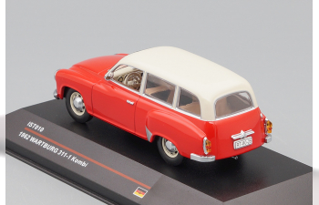 WARTBURG 311-1 KOMBI, red/white