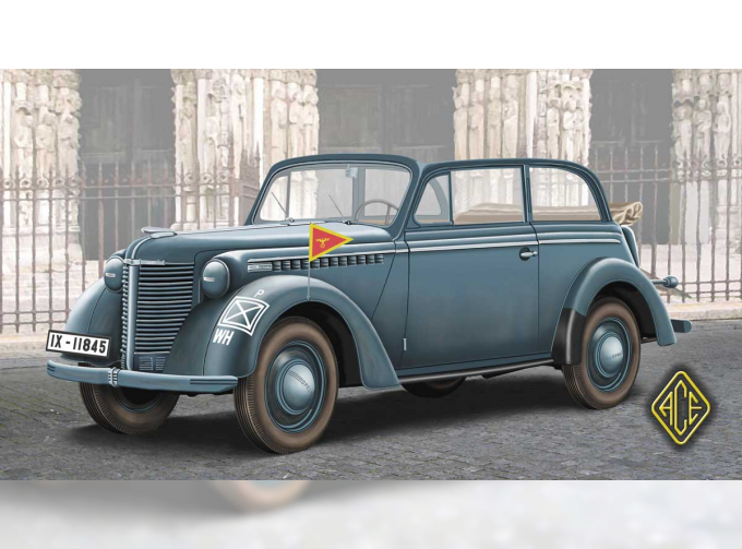 Сборная модель Olympia (Cabrio) Dienstwagen, Modell 1938