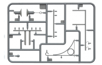 Сборная модель Наборы для диорам TELEGRAPH POLES