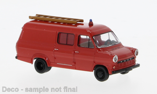 FORD Transit Feuerwehr (1970), red/black