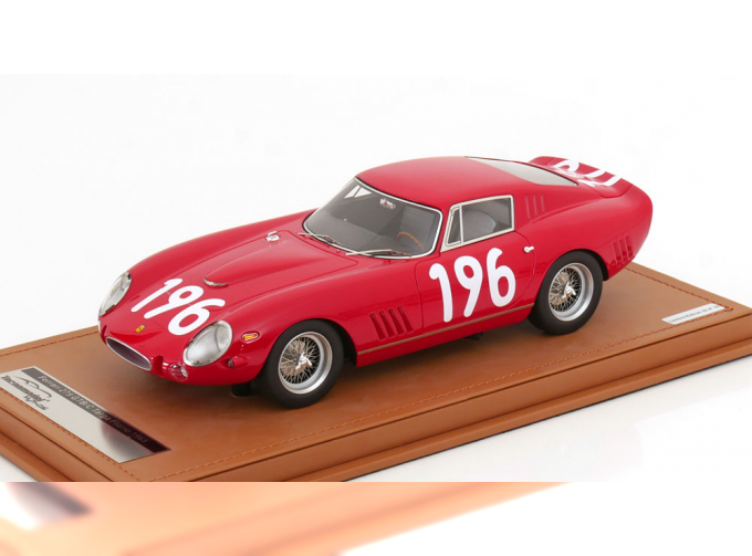 FERRARI 275 Gtb/c Competizione №196 Targa Florio (1965) G.Biscaldi - B.Deserti, Red