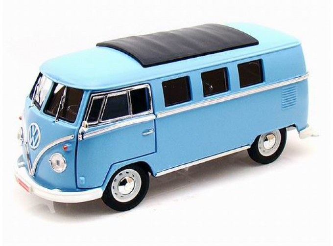 VOLKSWAGEN Microbus 1962, Plain blue