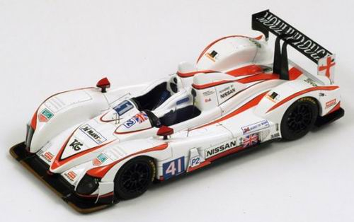 ZYTEK Nissan Greaves Motorsport 41 Победитель LMP2 2011 K. Ojjeh - T. Kimber-Smith - O. Lombard, white