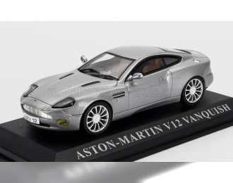 ASTON MARTIN Vanquish V12 Coupe (2003) - Con Vetrina - With Showcase, Silver