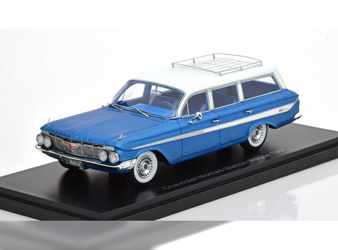 CHEVROLET Nomad Station Wagon 1961 Metallic Blue/White